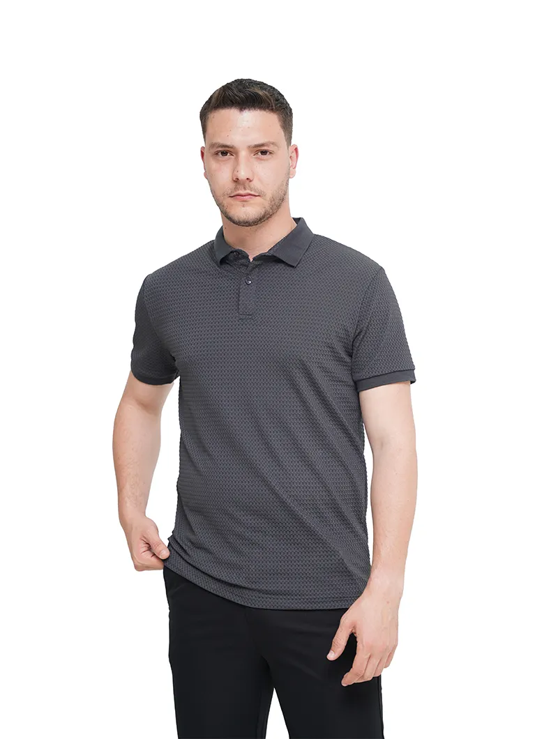 Polo en piqué de coton